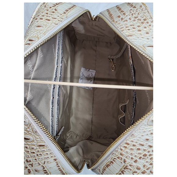 NWT Brahmin Marissa Ivory Iguana Ombre Melborne w/ dustbag - Picture 6 of 7